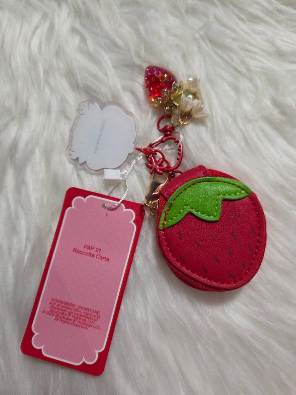 Strawberry Shortcake Coin Purse/Keychain - Picture 2 of 7